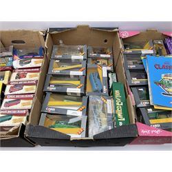 Corgi Classics commercial vehicles to include Bedford O series Van, Bedford type OB Coach, etc, boxed, other boxed Corgi models and boxed Atlas Editions Great British Buses, in three boxes