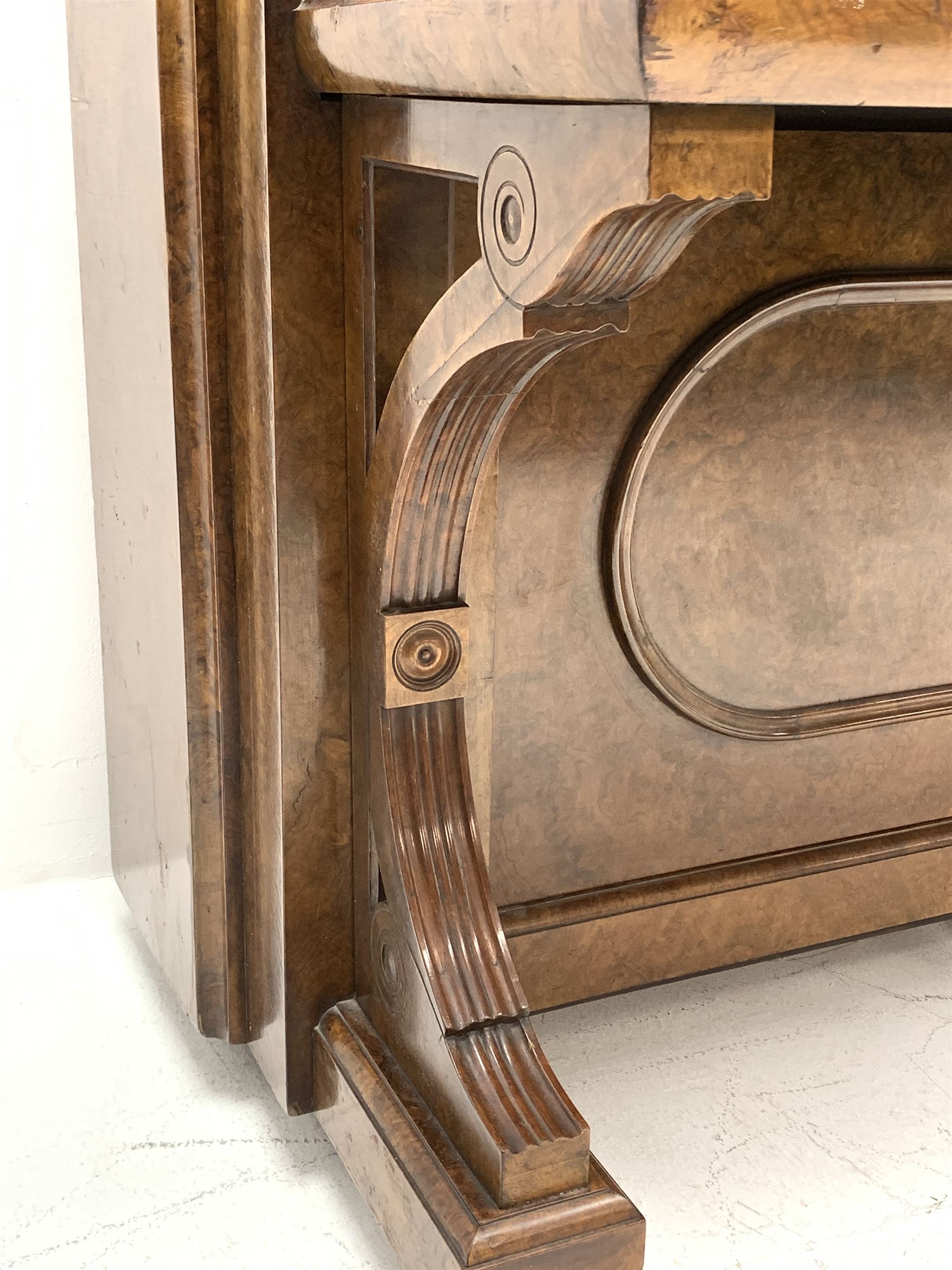 Steinway & Sons - late 19th century figured walnut upright piano, iron framed and overstrung, model no. 56174 circa. 1886, W154cm, H137cm, D70cm, together with a quantity of sheet music