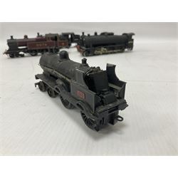 ‘00’ gauge - eight kit built steam locomotives, mostly for restoration comprising LNWR/LMS Whale G Class 0-8-0 no.49078 in BR black; Class J11 (Pom-Pom) 0-6-0 no.64451 in BR black; Class F4 2-4-2T no.67214 in BR black; Precursor Tank Whale ‘Dreadnought’ 4-4-0 no.659 in black; Class O2 2-8-0 no.63936 in BR black; Class A4 4-6-2T no.6978 in LNER crimson; Class C16 4-4-2T no.67489 in BR black; Class A6 4-6-2T no.69791 in BR black (8) 