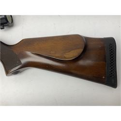 BSA .22 air rifle with under-lever action, the 51cm (20