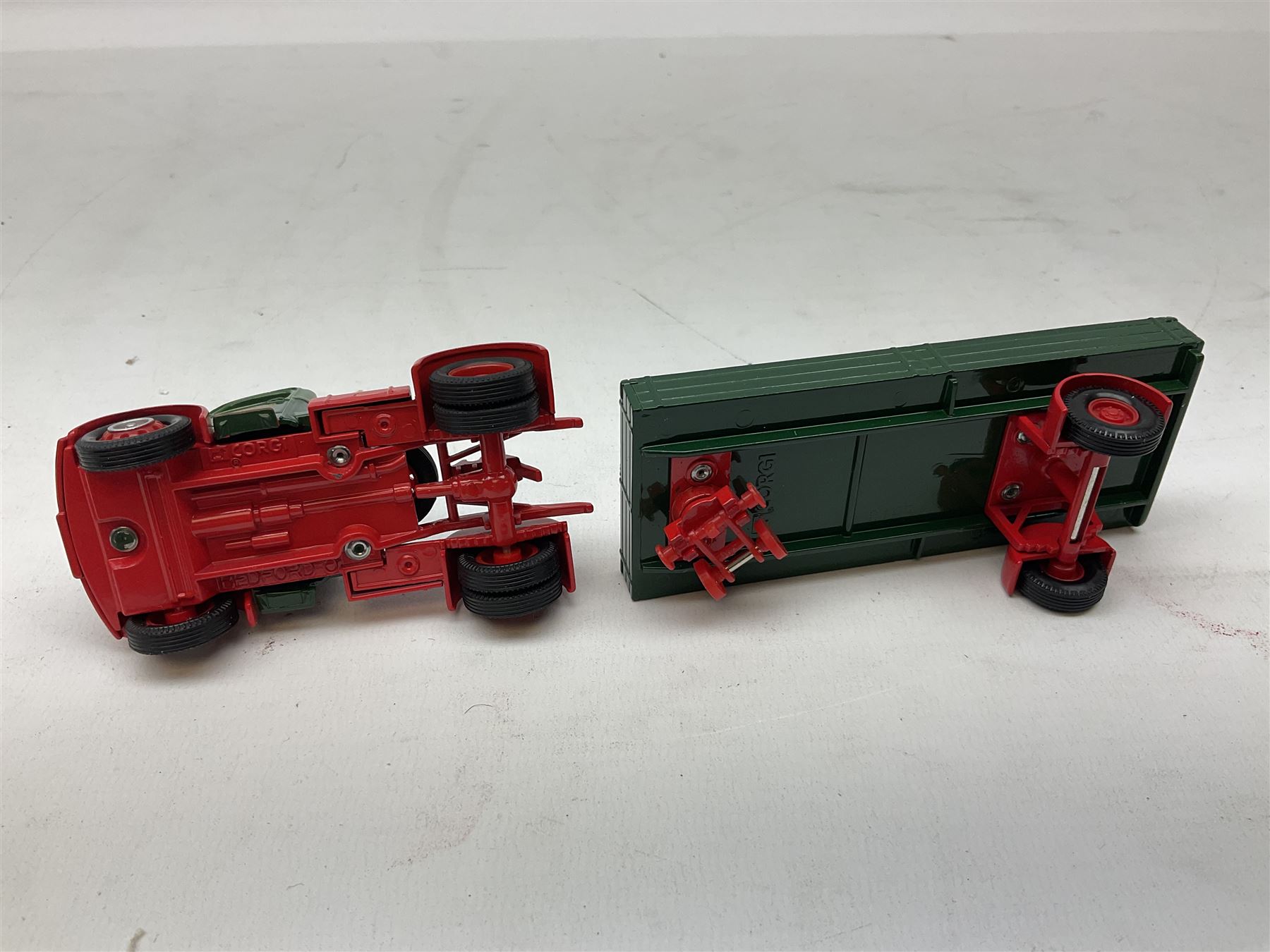 Corgi Premium limited edition - three Tippers die-cast models comprising CC10504 ERF KV Tipper - Ketton Cement; CC10102 Foden FG Tipper & Gravel Load; and CC10602 Leyland octopus Tipper; together with three Building britain models comprising 18404 H.E. Musgrove & Sons Ltd. Bedford O Artic Dropside; 07502 Tarmac Land Rover Winch & 2-wheel Trailer; and 12302 Eastwoods Foden FG 8-wheel Platform Lorry; all boxed (6)