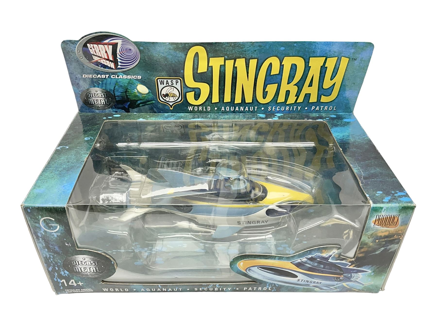 Gerry Anderson ‘Stingray World Aquanaut Security Patrol’ Product Enterprise 2005 in original box 