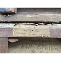 Waller Hugh Paton RSA RSW (Scottish 1828-1895): 'Ben Vrotan from near Corriemulzie', oil on canvas signed, original title label verso 35cm x 57cm