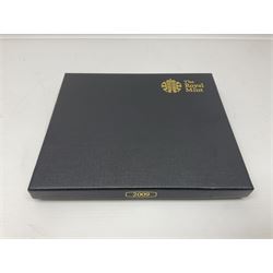 The Royal Mint United Kingdom 2009 proof coin set, including Kew Gardens fifty pence coin, cased with certificate