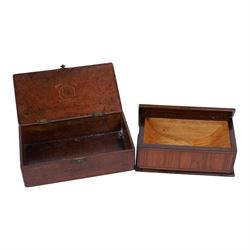 Pair of Barley open twist candlesticks, together with a similar brass pair, wooden biscuit barrel, boxes etc   