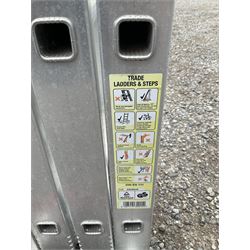 Four part multi purpose ladder, max permissible load - 150kg - THIS LOT IS TO BE COLLECTED BY APPOINTMENT FROM DUGGLEBY STORAGE, GREAT HILL, EASTFIELD, SCARBOROUGH, YO11 3TX