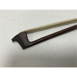 Wooden violin bow