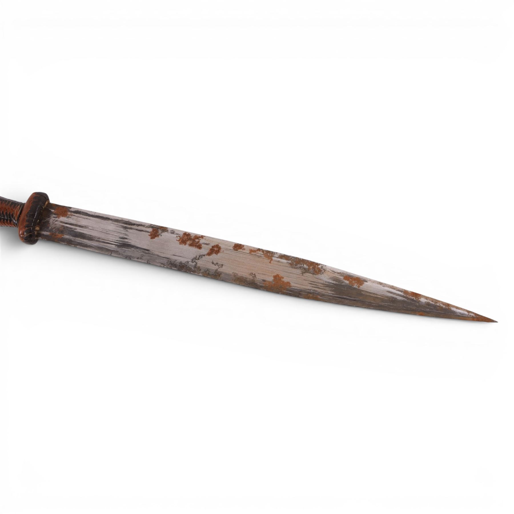 African dagger and scabbard