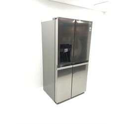 LG Model GSL545PVYV American style fridge/ freezer-double full length doors with ice dispenser 