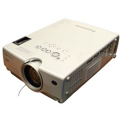 Panasonic - PT-L735NTE projector in case