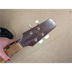 Four string mountain dulcimer, L85cm