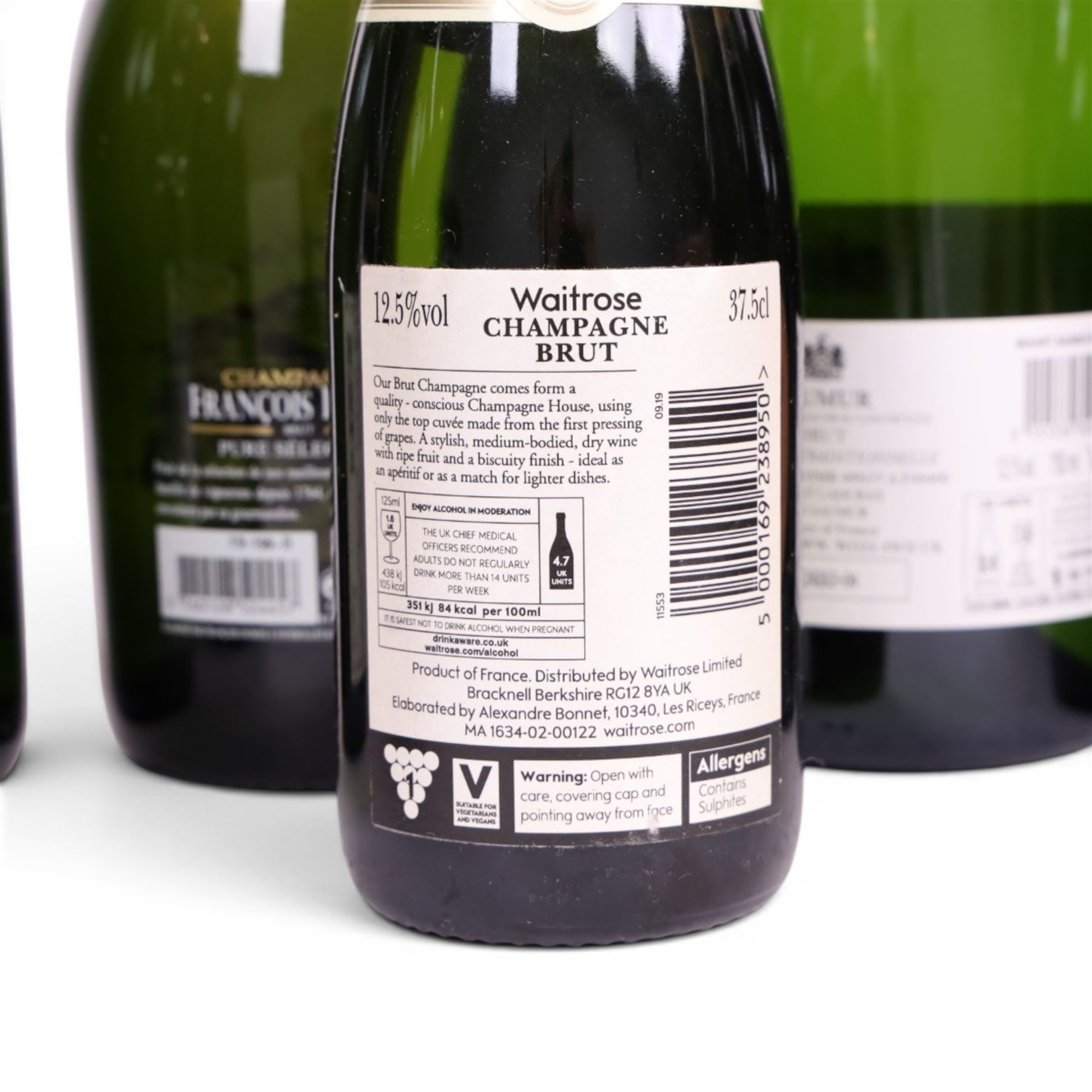 Mix Champagne, including F. Dubois, Moet & Chandon, Charles Orban, Louis Delaunay etc  