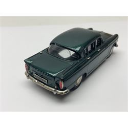 Three Lansdowne Models 1:43 scale models - 1965 Humber Sceptre MkII Four Door Saloon; 1970 Hillman Avenger 4-Door De Luxe (Firebrand Red); and 1945 Sunbeam Talbot Ten (Gunmetal Grey); all boxed (3)