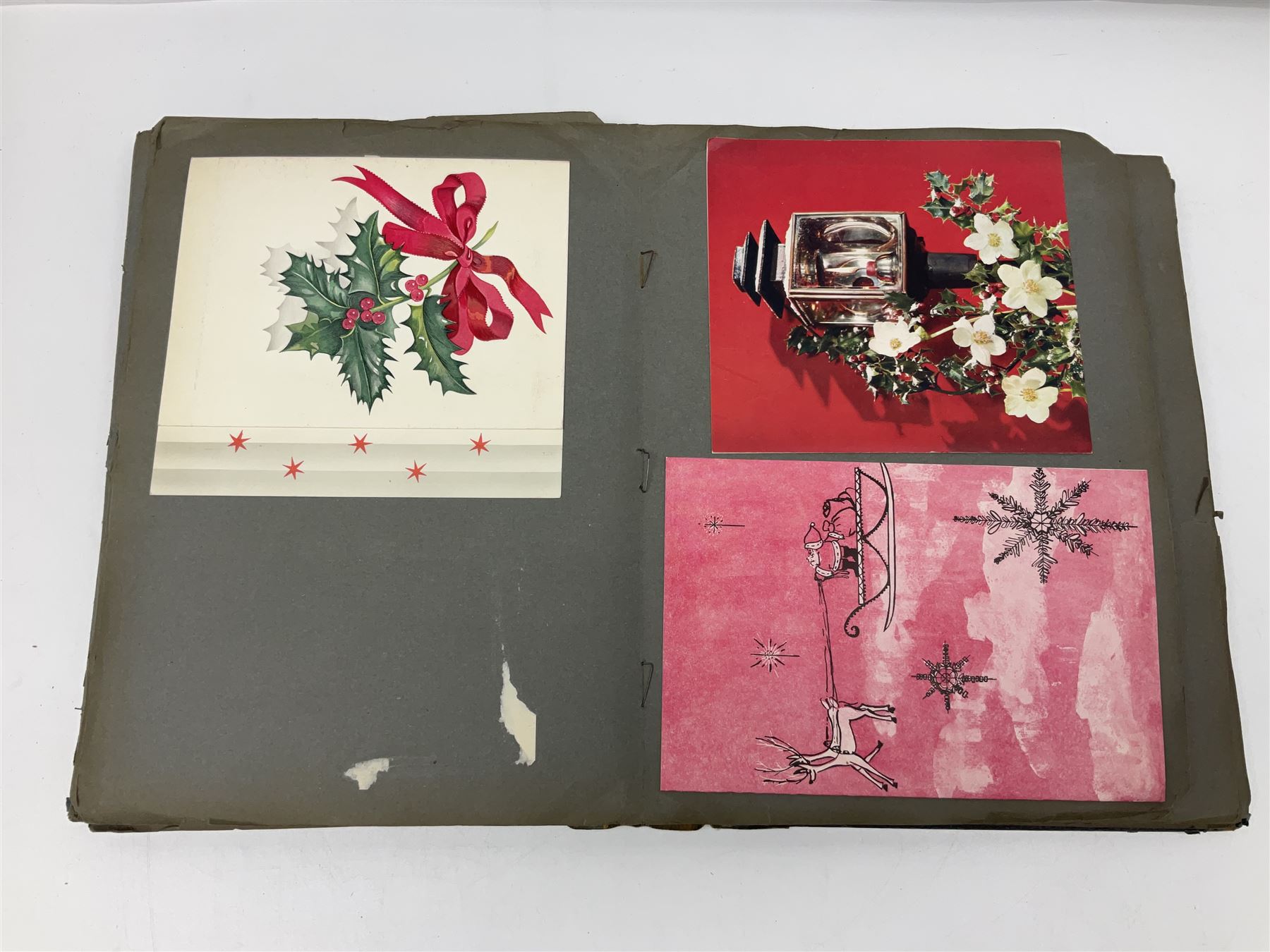 Local history - menus from the Pavilion Hotel, Scarborough, housed in two albums, 1930s and later 