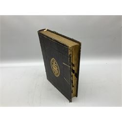 Six 19th century leather bound books of music comprising Graduale Juxta Missale Romanum and Antiphonarium Romanum. Both 1828 Divione; Graduel Romain and Psautier Romain. Both 1859 Digne/Paris; Graduel Romain. 1872 Marseille; and Missale Romanum. 1853 Mechliniae (6)