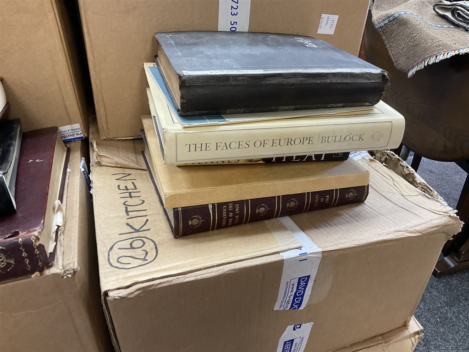 Large collection of books, to include Children's Britannica