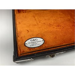 Fender Jaguar electric guitar, American Custom Shop vintage re-issue, probably in seafoam green, with tremolo arm, serial no.V1317106, L101cm; in American G&G Fender fitted hard case with paperwork