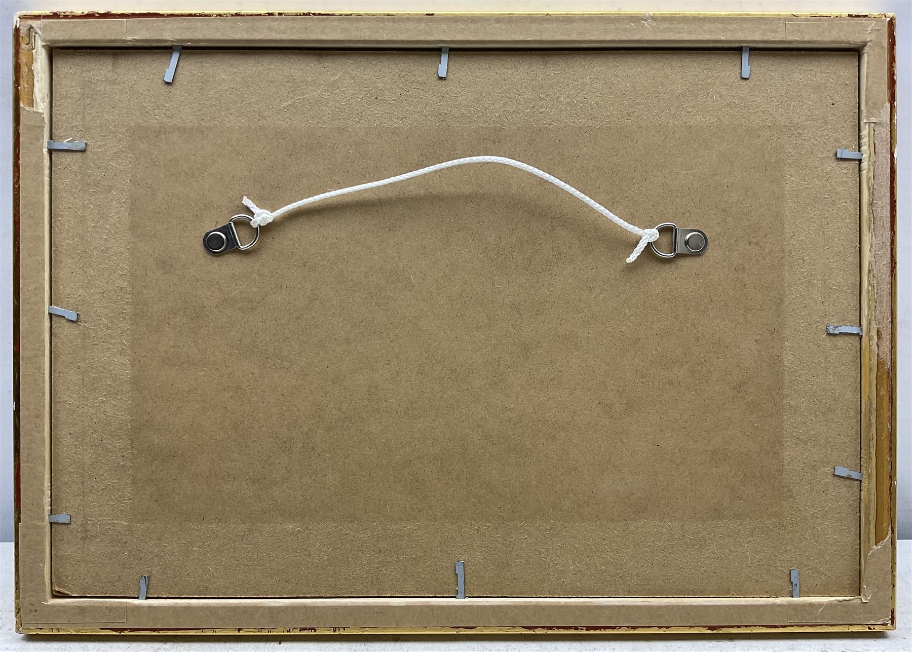 Attrib. Gwen John (British 1876-1939): Tabby Cat Sleeping, watercolour unsigned 11.5cm x 21cm