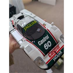 Motorbox Exoto Jaguar XJR-9 IMSA, in white, green and red Castrol livery #60, boxed