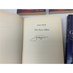 Collection of first edition books, to include John Boyne; The Boy in the Striped Pyjamas, limited edition 910/1000, singed by author, Jasper Fforde; The Eyre Affair, signed by author, Mark Haddon; The Curious Incident of the Dog in the Night-time , D.A.Stern; The Blair Witch Project: A Dossier, etc (16)