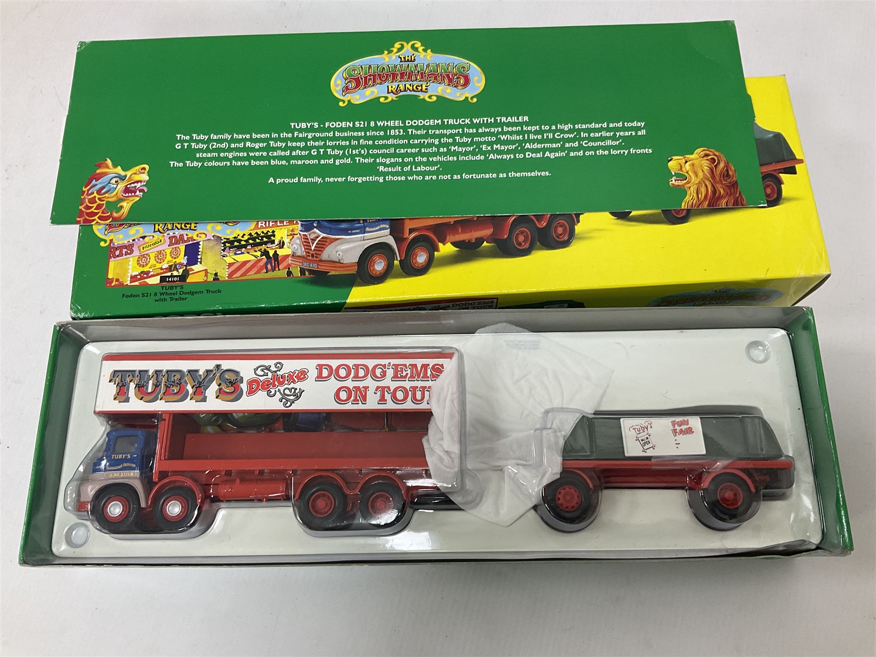 Corgi Showman’s Range - eleven 1:50 scale die-cast models comprising 12601, 14101, 15901, 16101, two 16501, 21701, 24401, 24801, 27602 and 27801, all boxed with paperwork 