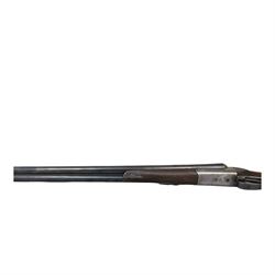 SHOTGUN CERTIFICATE REQUIRED - Charles Lancaster, 12 bore side by side shotgun, 66cm (26