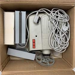 Sony Tritron Colour TV KV-6000BE, LPL enlarger, Kodascope Eight-500 projector, Tandberg Stereo Tape Recorder model 621X, Eumig mark s projector etc 