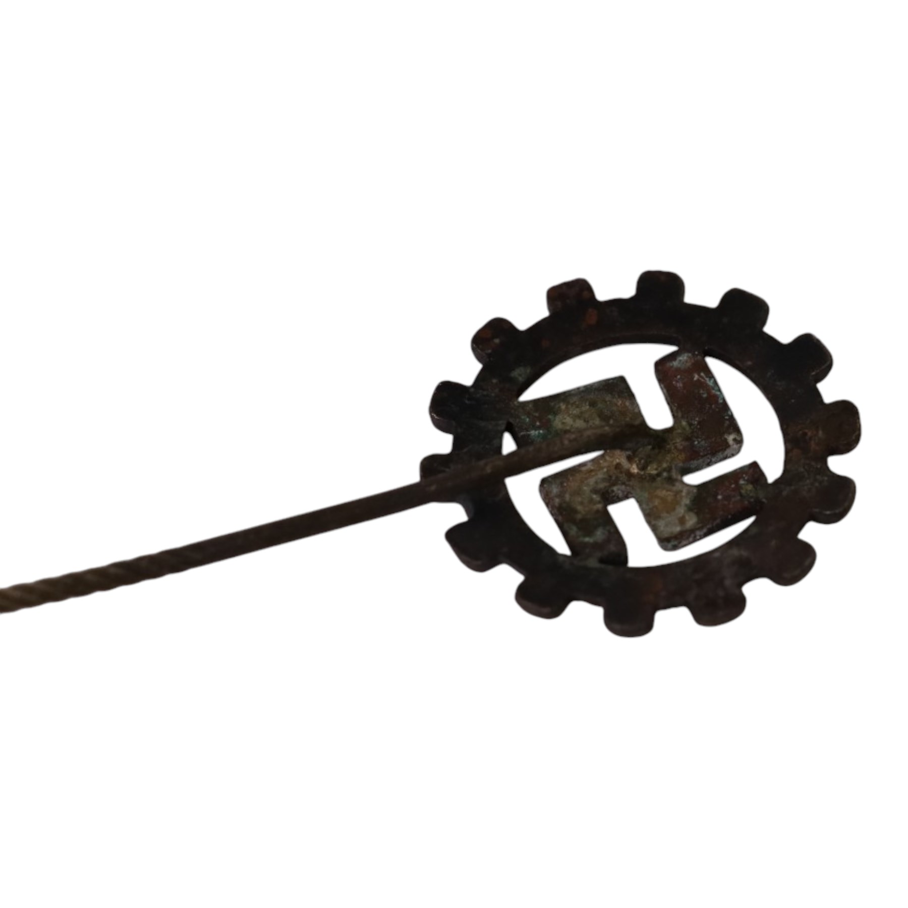 WWII German DAF, German labour force, membership stick pin H6cm