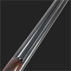 Master 12 bore double trigger, boxlock, side by side double barrel shotgun with 71cm (28