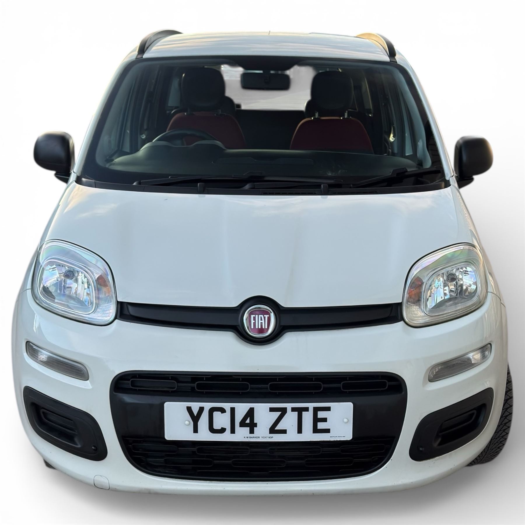 Fiat panda 1.2L petrol, 2014, white, YC14 ZTE, 45000 miles