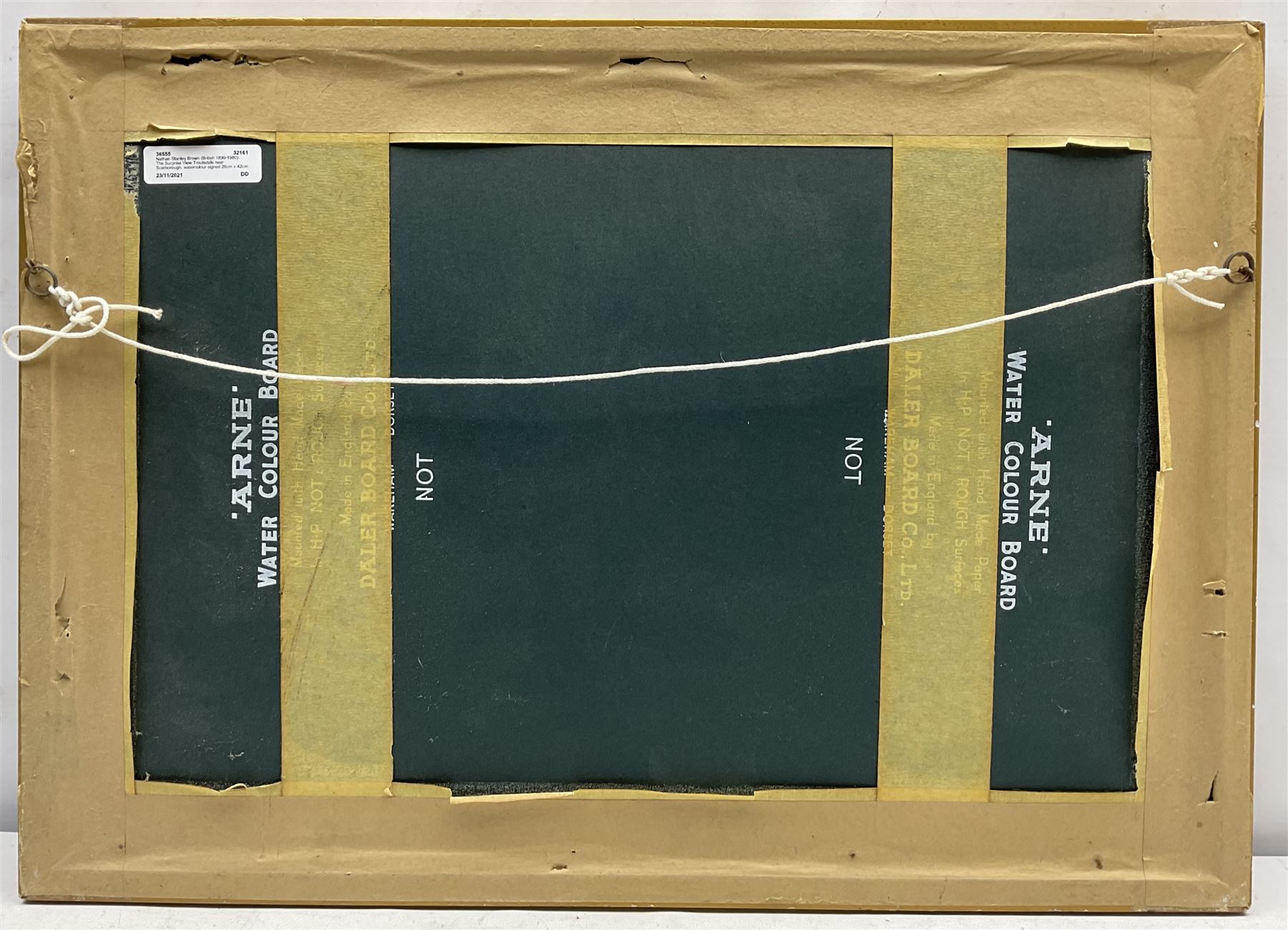 Nathan Stanley Brown (British 1890-1980): The Surprise View Troutsdale near Scarborough, watercolour signed 26cm x 42cm