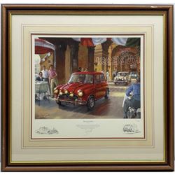 Tony Smith (British 20th century): The Italian Job, three limited edition prints signed and numbered in pencil 44cm x 53cm (3)