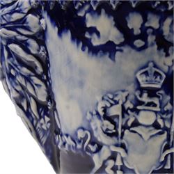 Late 19th century, Ironstone Canadian Confederation jug, H25cm 