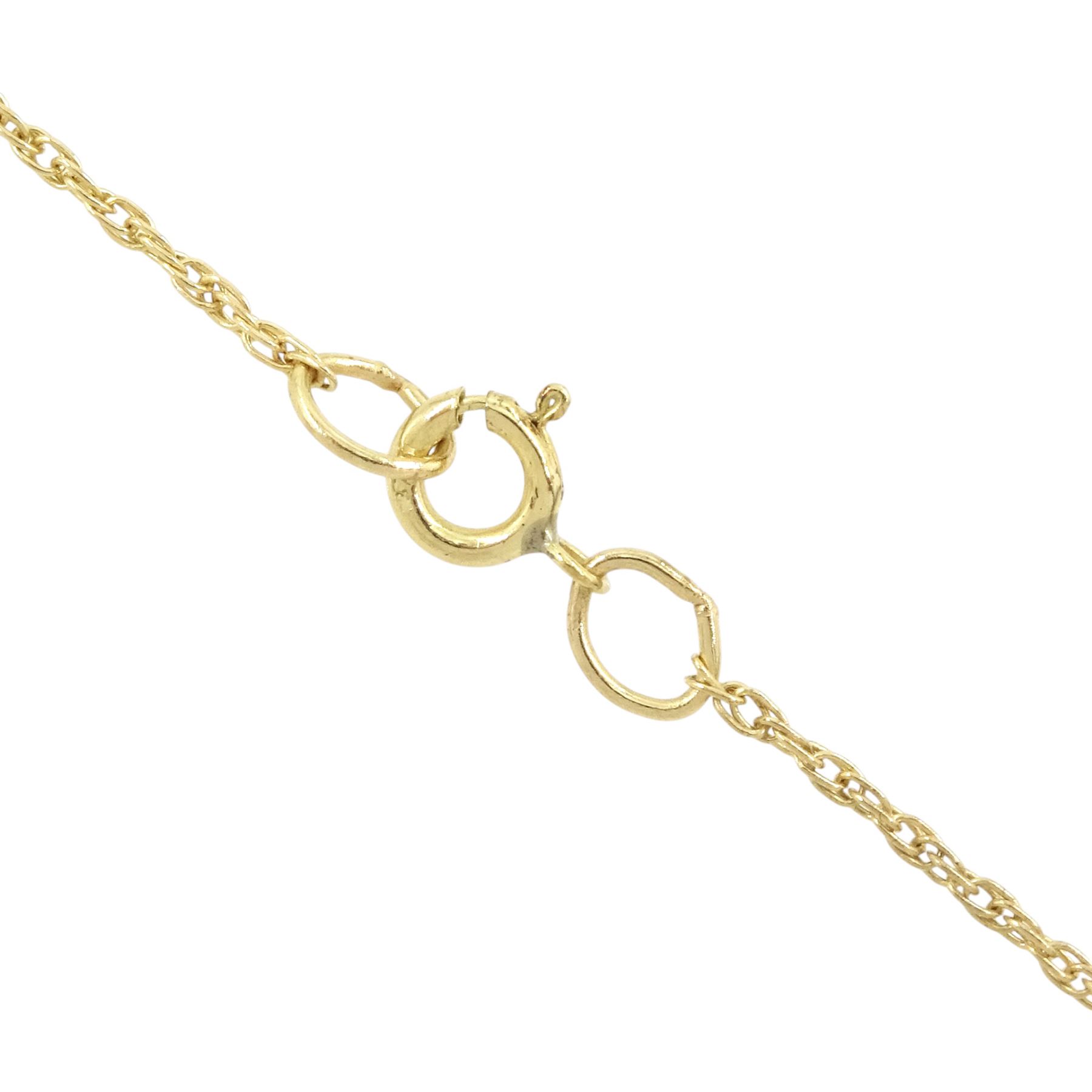 9ct gold diamond butterfly pendant necklace, total diamond weight approx 0.30 carat