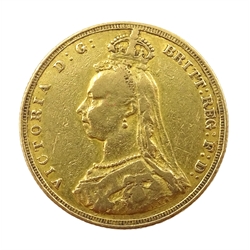  1887 gold full sovereign   