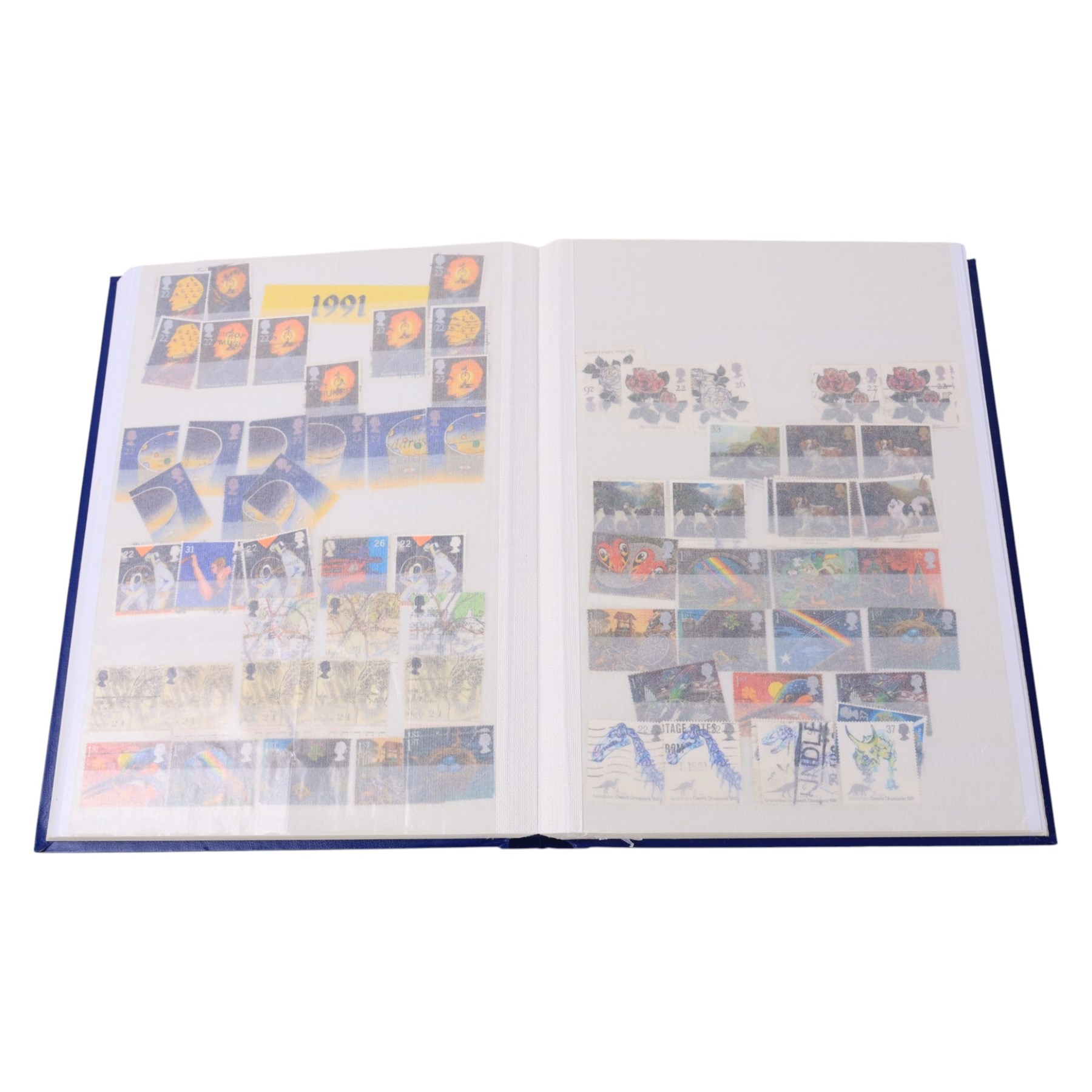 Great British and World stamps, first day covers, etc, in three boxes
