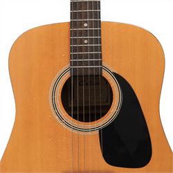Antoria model SW115 acoustic guitar, in soft case
