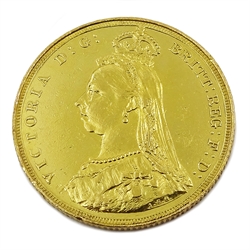  Queen Victoria 1887 gold full sovereign  
