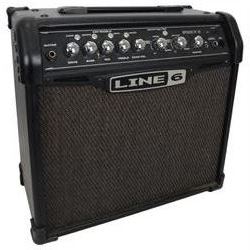 Squier by Fender Classic Vibe Telecaster electric guitar, made in China, serial no. CGS1002383, in three-tone sunburst finish with cream scratch guard, together with a Line 6 Spider IV 15 amplifier, guitar L100cm