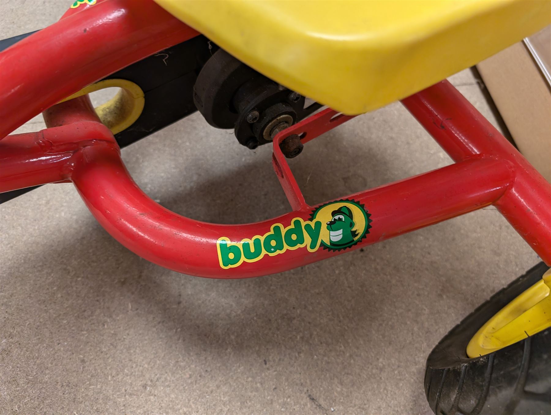 Berg Buddy children's pedal Go-Kart, H60cm, W110cm