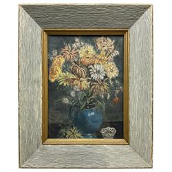 English School (Mid 20th century): Still Life of Flowers in a Vase, pastel unsigned 29cm x 21cm