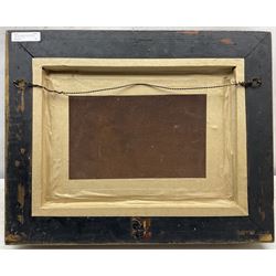 Reginald Grange Brundrit RA ROI (British 1883-1960): The River Wharfe, oil on panel signed 24cm x 35cm