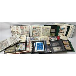 Accumulation of Great British and World stamps including Belgian Congo, United States of America, Czechoslovakia, small number of stamps on covers, Australian stamps etc, in albums/folders, in one box