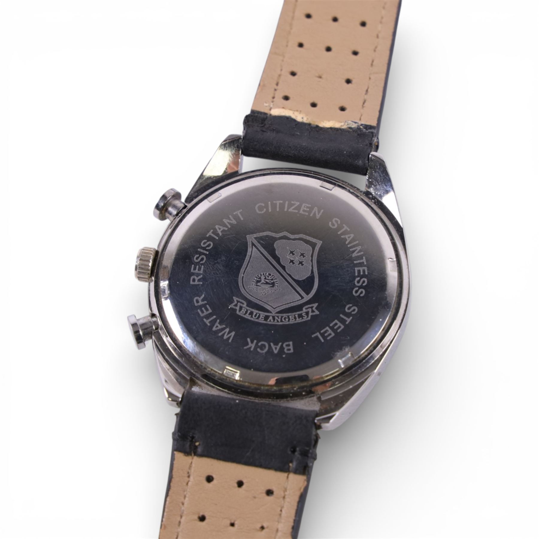 Citizens Blue Angels chronograph wristwatch WR200