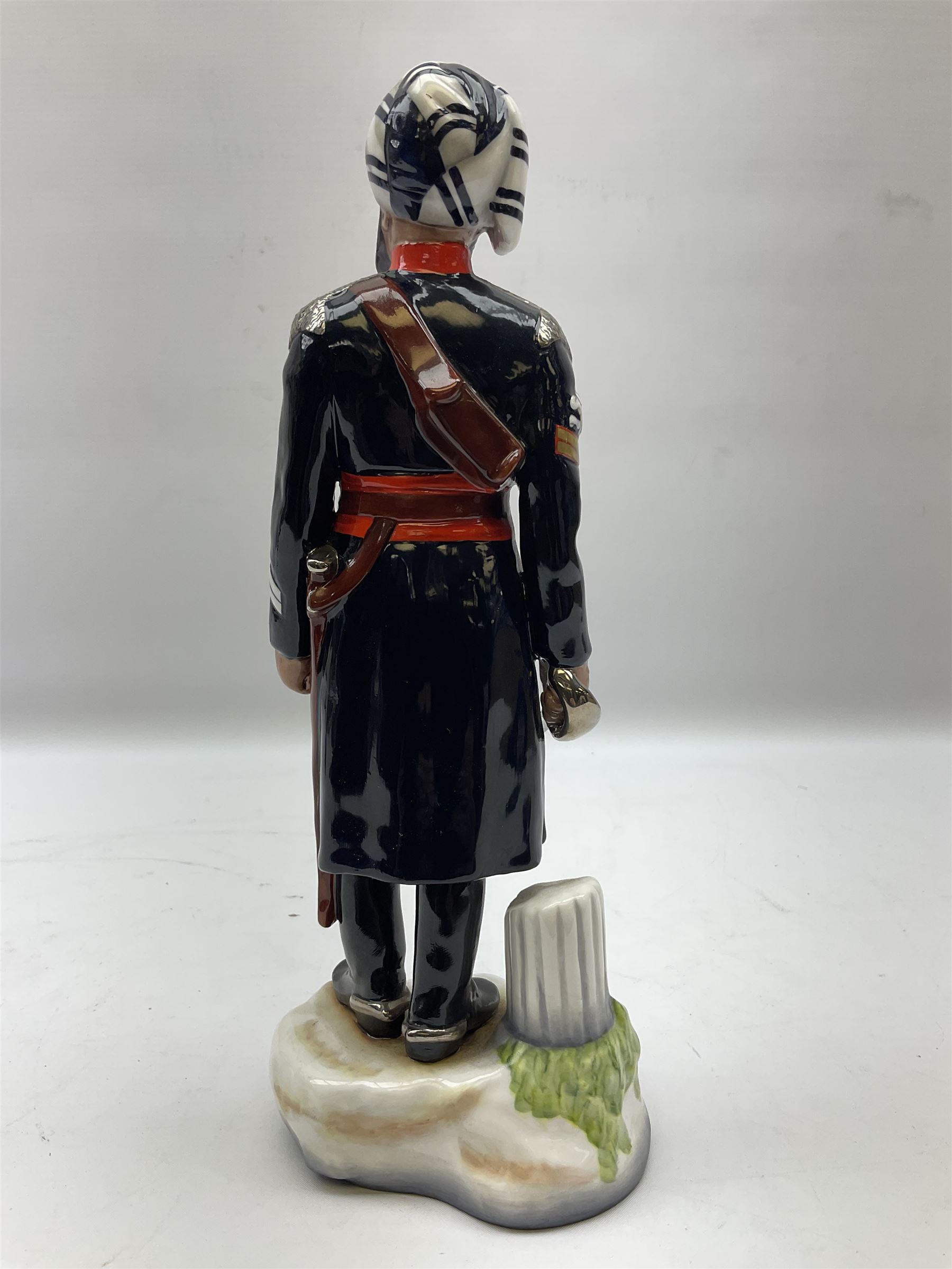 Michael J Sutty limited edition figure, Probyn's Horse, Niak, no 28, 65/2000, H26cm