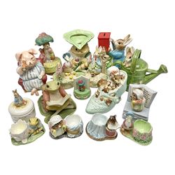 Collection of Border Fine Art studios Beatrix Potter ceramics