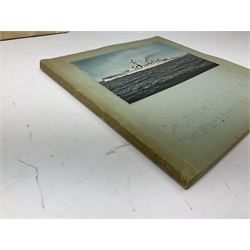 General De Fonclare: L'Armee Francaise A Travers Les Ages - L'Infanterie. Paris 1930. Hand coloured plates. Original card binding loose in later folder; Chaperon Eugene: Le Soldat Francais. Paris Ndc1895; and Deutsche Reichsmarine Dienst Und Leben Der Matrosen cigarette card album c1936 (3)