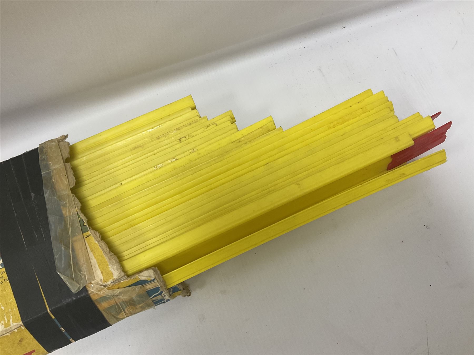 Matchbox Superfast track and accessories, both loose and boxed, to include SF-2 Loop Set, TA-4 Pacemaker Handbooster, TA-6 Catapult Pass, etc 