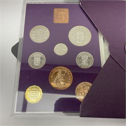 Stamps, coins and medallions, including ten coinage of Great Britain and Northern Ireland year sets dated 1970 to 1978 inclusive and 1980, commemorative crowns, 'The Royal Standards' three sterling silver ingot set produced by The Danbury Mint, small number of stamps etc