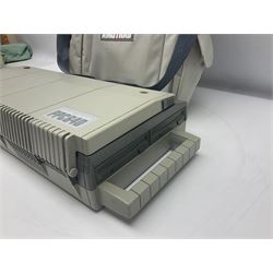 Amstrad PPC640 computer, with accessories